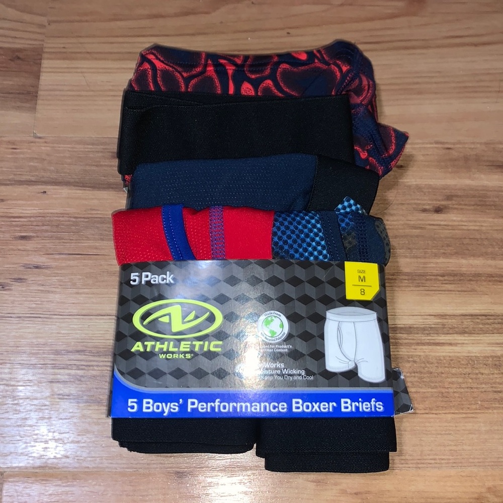 boys medium boxers